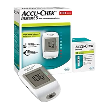 ACCU-CHEK COFFRET INSTANT (60 BANDELETTES+APPAREIL DE GLYCEMIE)