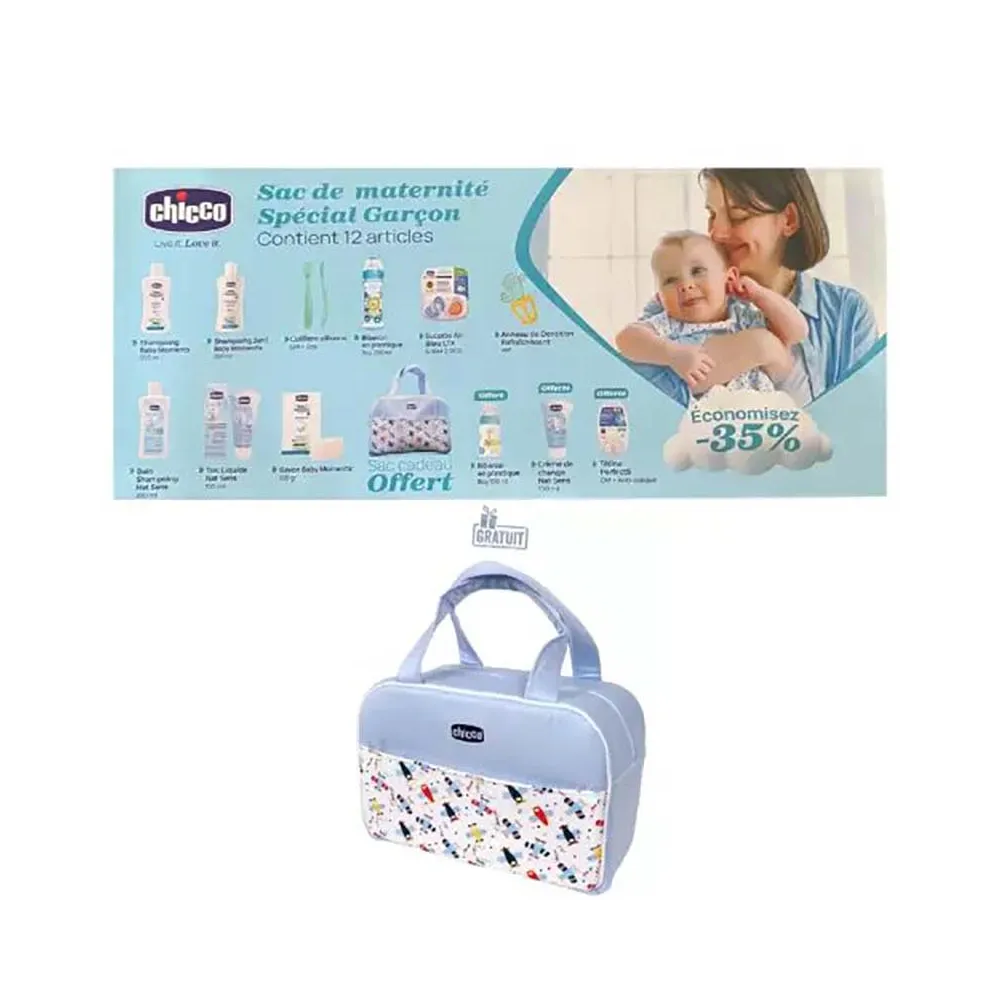 CHICCO SAC MATERNITE GARCON2 13 ARTICLES