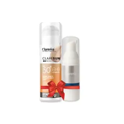 CLARENIA CLARESUN FOND DE TEINT 01 LIGHT SPF50+ WATERPROOF 50ML