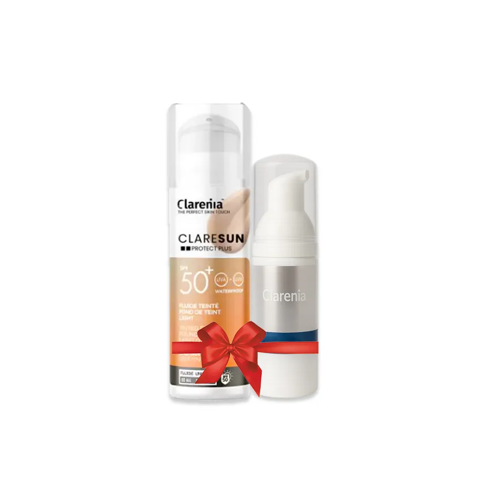 CLARENIA CLARESUN FOND DE TEINT 01 LIGHT SPF50+ WATERPROOF 50ML CLARENIA CLARESUN FOND DE TEINT 01 LIGHT SPF50+ WATERPROOF 50ML