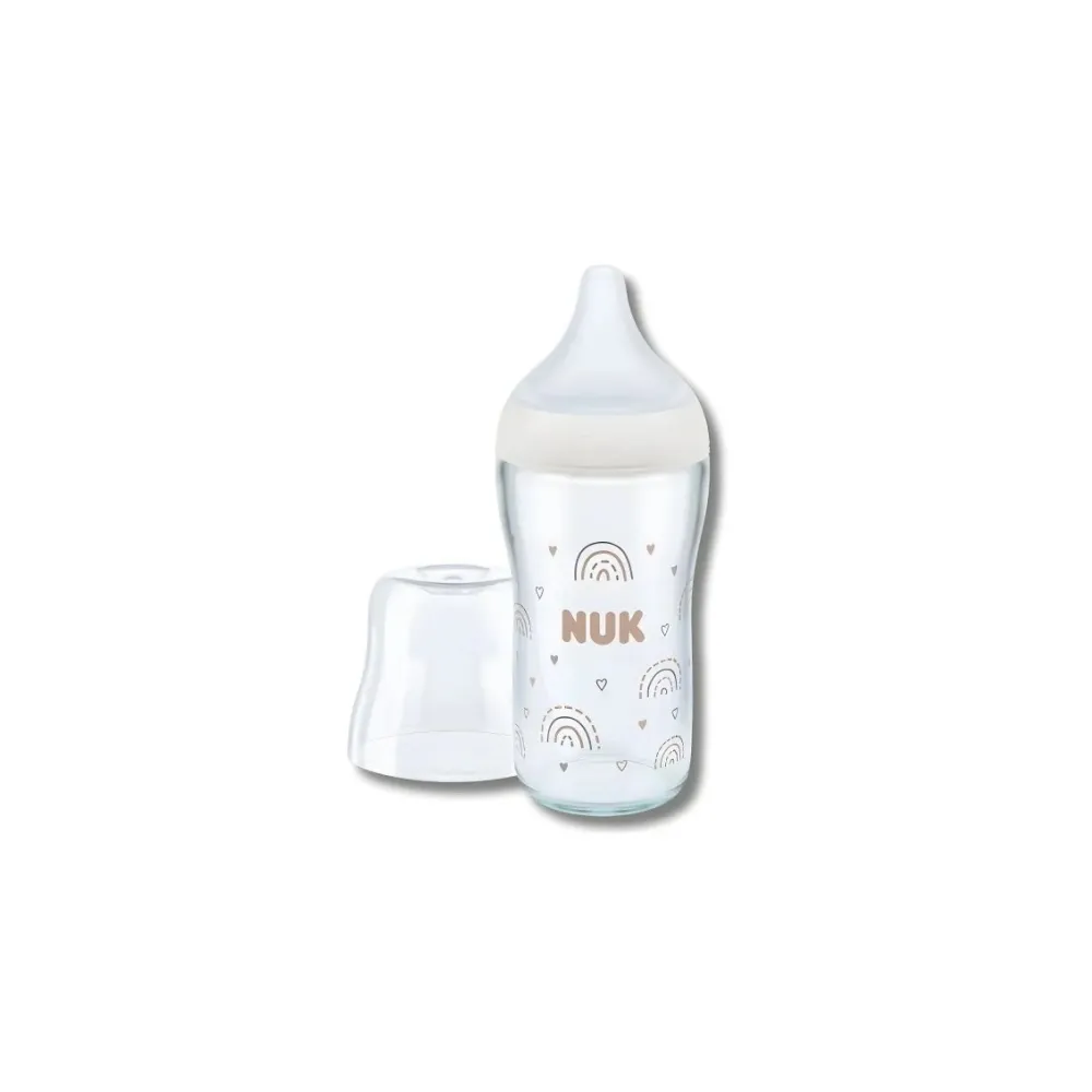 NUK PERFECT MATCH BIBERON GLASS 3M+ 230ML