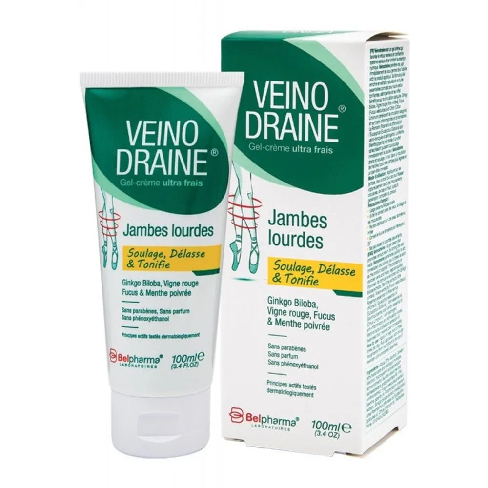 Veinodraine Gel-crème Jambes Lourdes 100 ml