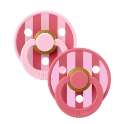 BIBS NATURAL RUBBER Lot de 2 Taille 1 (0+ mois)