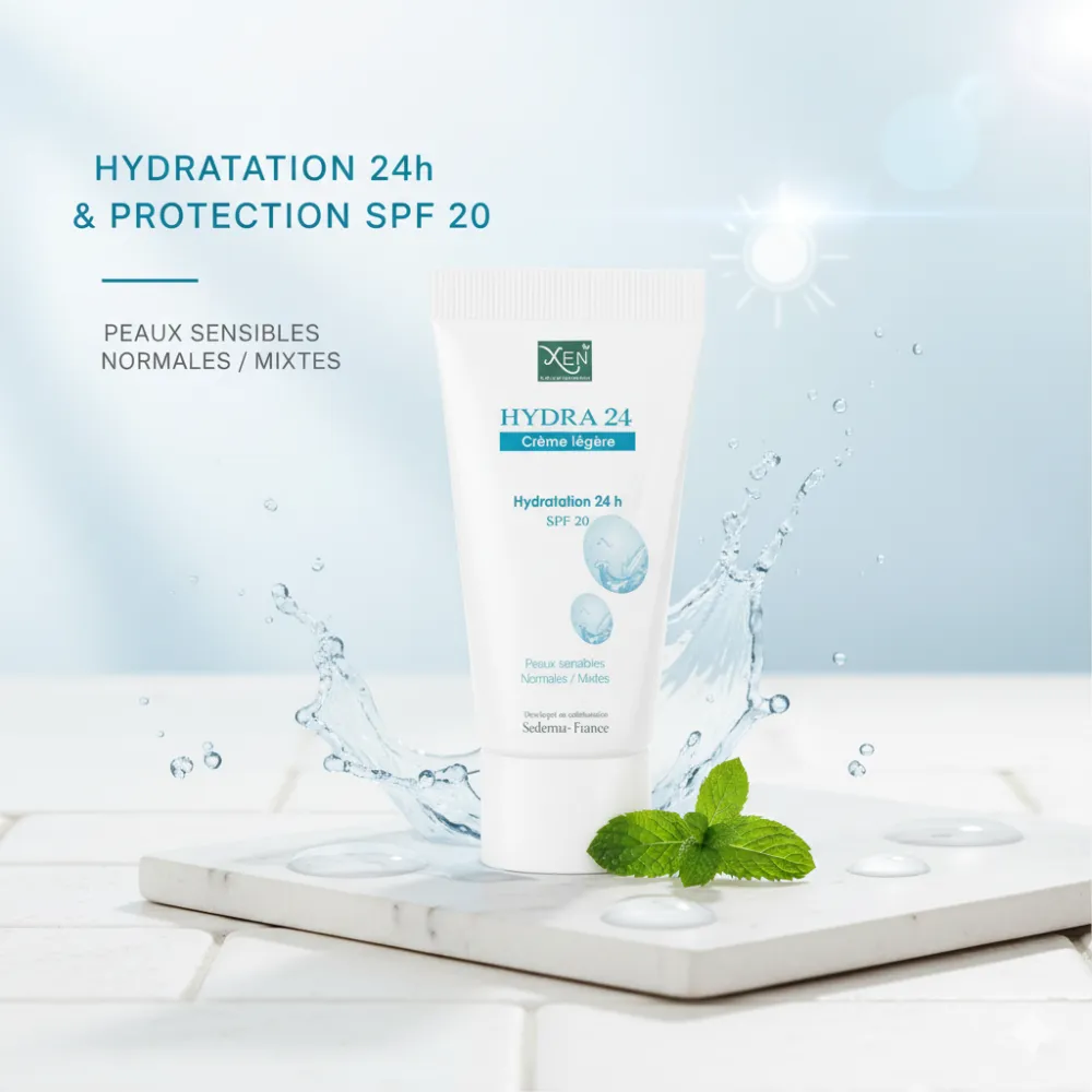 XEN HYDRA 24 CREME LEGERE SPF20 50G