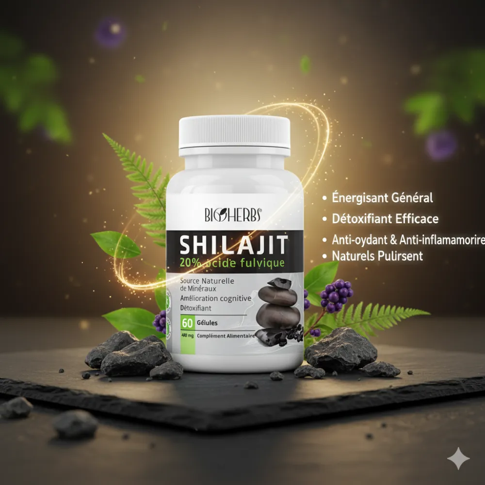 BIOHERBS Shilagit ,60 Gélules BIOHERBS Shilagit ,60 Gélules
