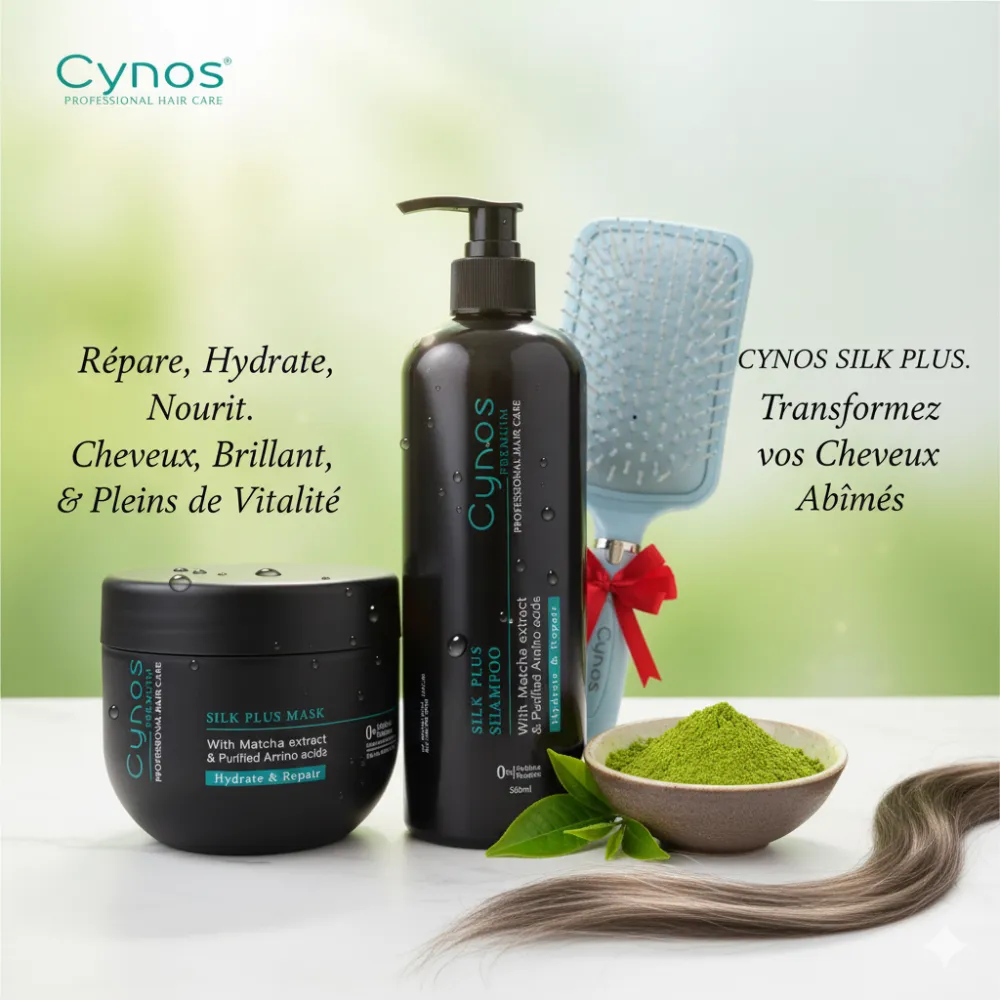 Cynos Pack  Shamp pro silk plus -500 ml +Masque  500ML