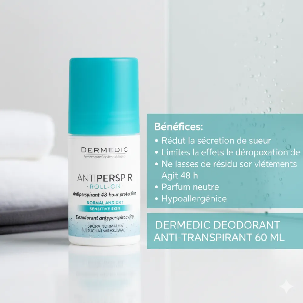 DERMEDIC DEODORANT ANTI-TRANSPIRANT 60 ML