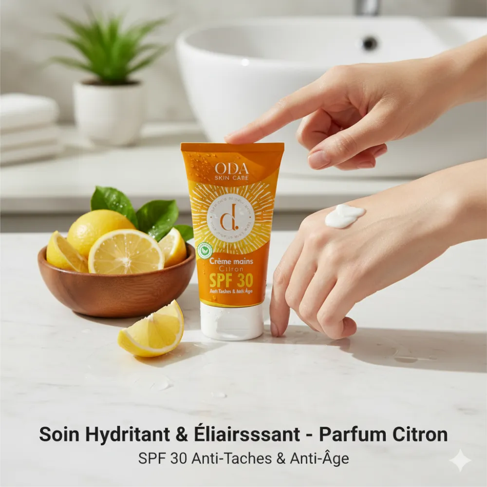 ODA Crème Mains SPF 30 Citron 50ml
