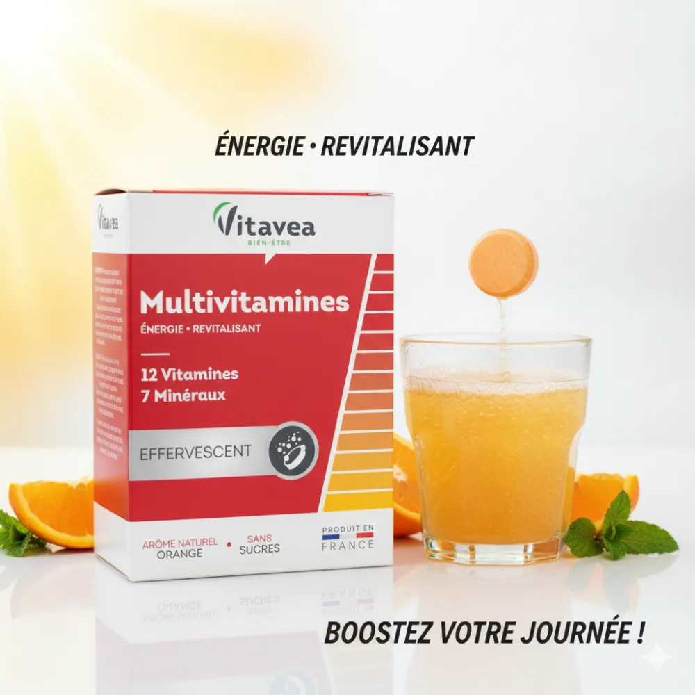 VITAVEA MULTIVITAMINES 12 VITAMINES+7 OLIGO-ELEMENTS 24 COMPRIMES VITAVEA MULTIVITAMINES 12 VITAMINES+7 OLIGO-ELEMENTS 24 COMPRIMES