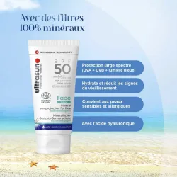 ULTRASUN FACE MINERAL SUNSCREEN SPF50+ 40ML