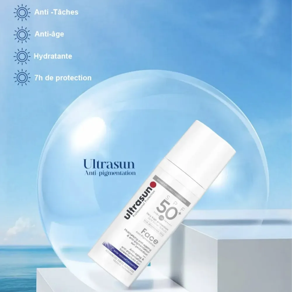 ULTRASUN FACE ANTI-AGEING & ANTI-PIGMENTATION SPF 50+, 50ML