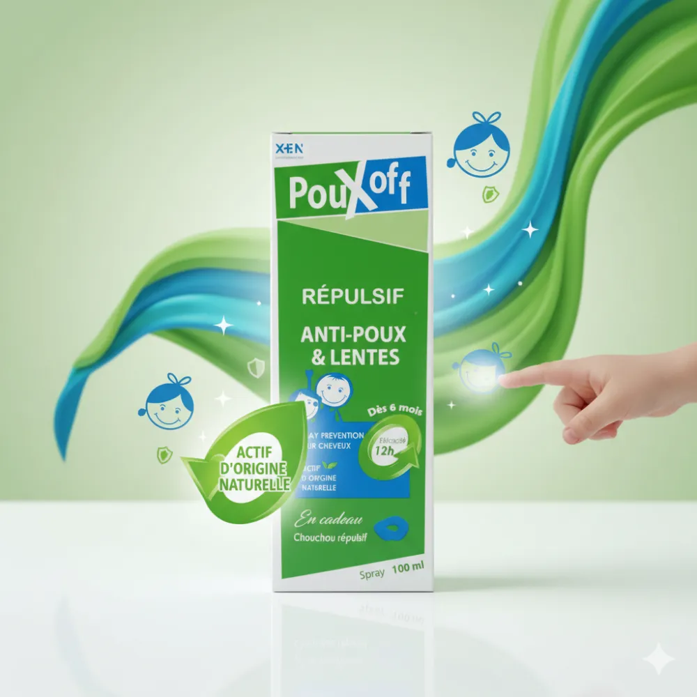 XEN POUX OFF Répulsif Spray 100ml XEN POUX OFF Répulsif Spray 100ml