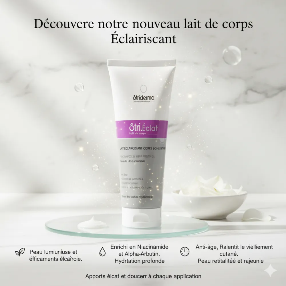 STRI ECLAT lait de corps Éclaircissant STRI ECLAT lait de corps Éclaircissant