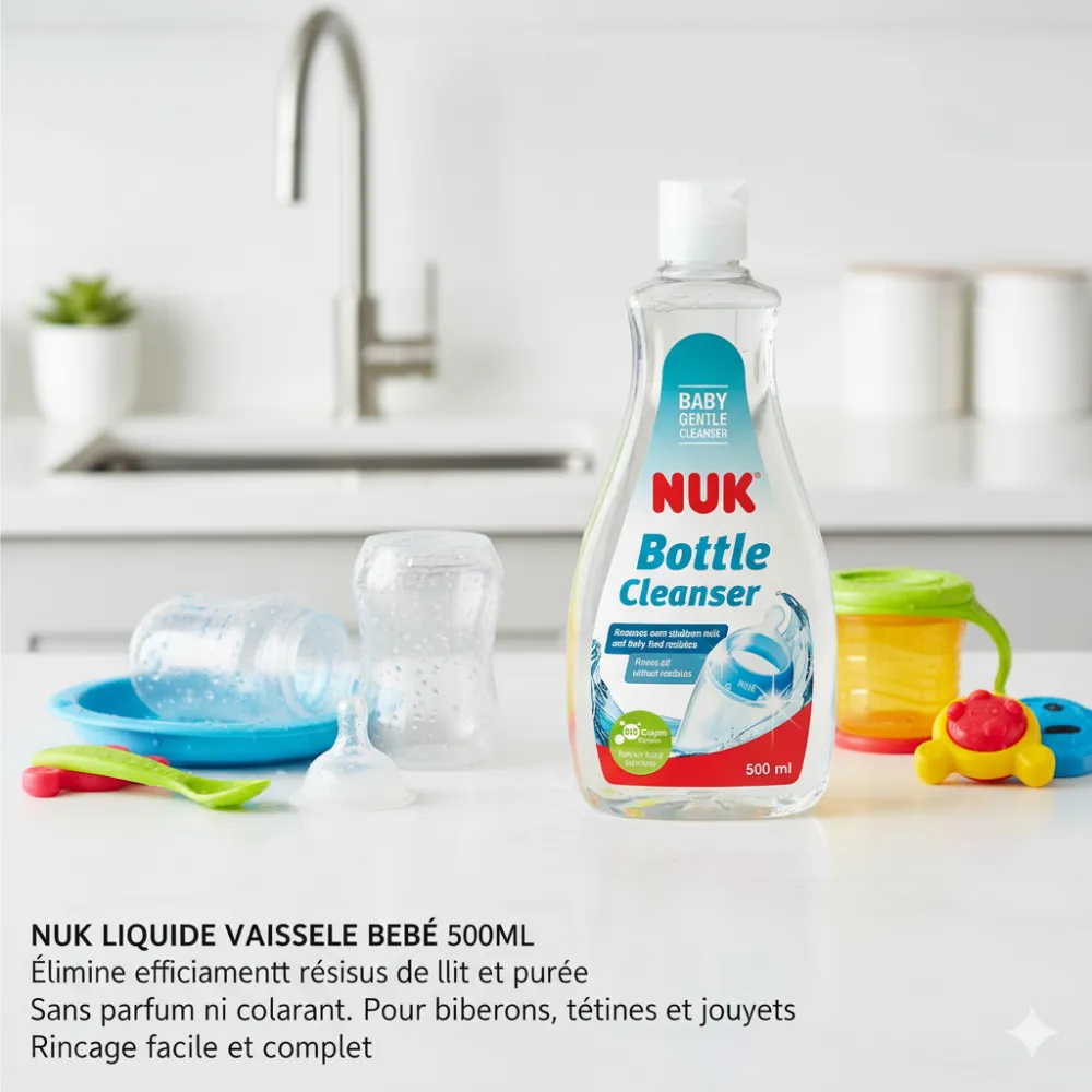NUK LIQUIDE VAISSELLES BEBE 500ML