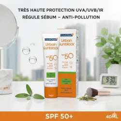 NOVACLEAR URBAN SUNBLOCK OILY SKIN SPF50+ 40ML
