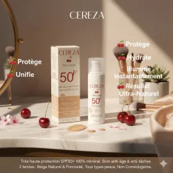 CEREZA TEINT DIVIN ECRAN MINERAL BEIGE NATUREL SPF50+
