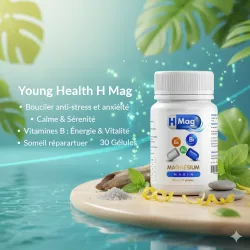 young health h mag magnesium marin 30 gelules