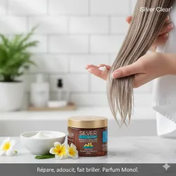 Silver Clear Masque Capillaire Soin Nutritif Sans Rinçage 100ML