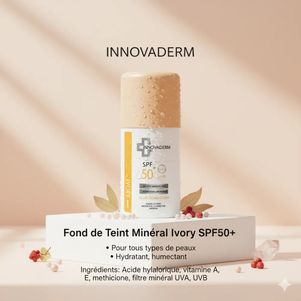 INNOVADERM Fond de Teint Minéral Ivory SPF50+