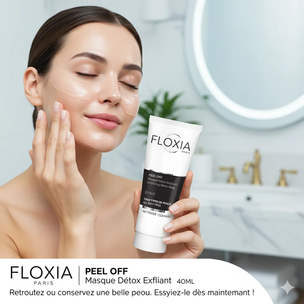 FLOXIA MASQUE PEEL OFF DETOX EXFOLIANT 40ML