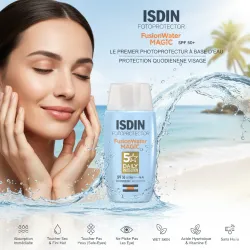 ISDIN ECRAN FUSION WATER MAGIC INVISIBLE SPF50+ 50ML