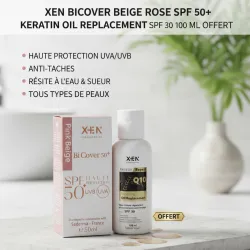 XEN BICOVER BEIGE ROSE + KERATIN OIL REPLACEMENT SPF 30 100 ML OFFERT