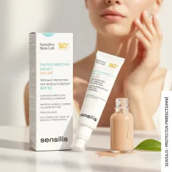 SENSILIS PHOTOCORRECTION [HA 50+] ECRAN FLUID TEINTE SPF 50 50ML