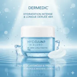 DERMEDIC HYDRAIN 3 GEL CRÈME ULTR-HYDRATING 50G