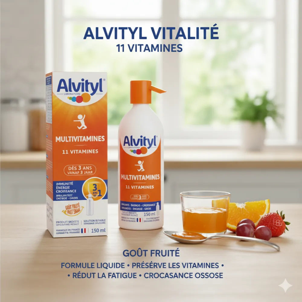 ALVITYL SIROP MULTIVITAMINES 150ML ALVITYL SIROP MULTIVITAMINES 150ML