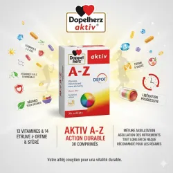 AKTIV A-Z ACTION DURABLE, 30 COMPRIMES