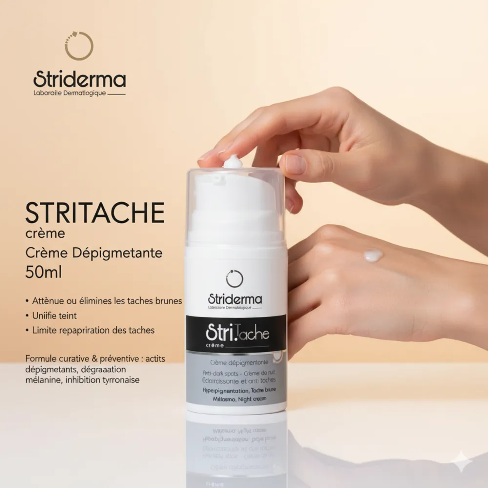 STRIDERMA STRITACHE Créme dépigmentante,50ml STRIDERMA STRITACHE Créme dépigmentante,50ml