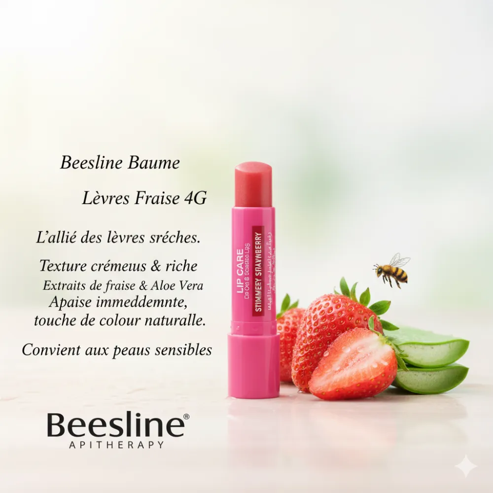 Beesline Baume Lèvres Fraise 4G