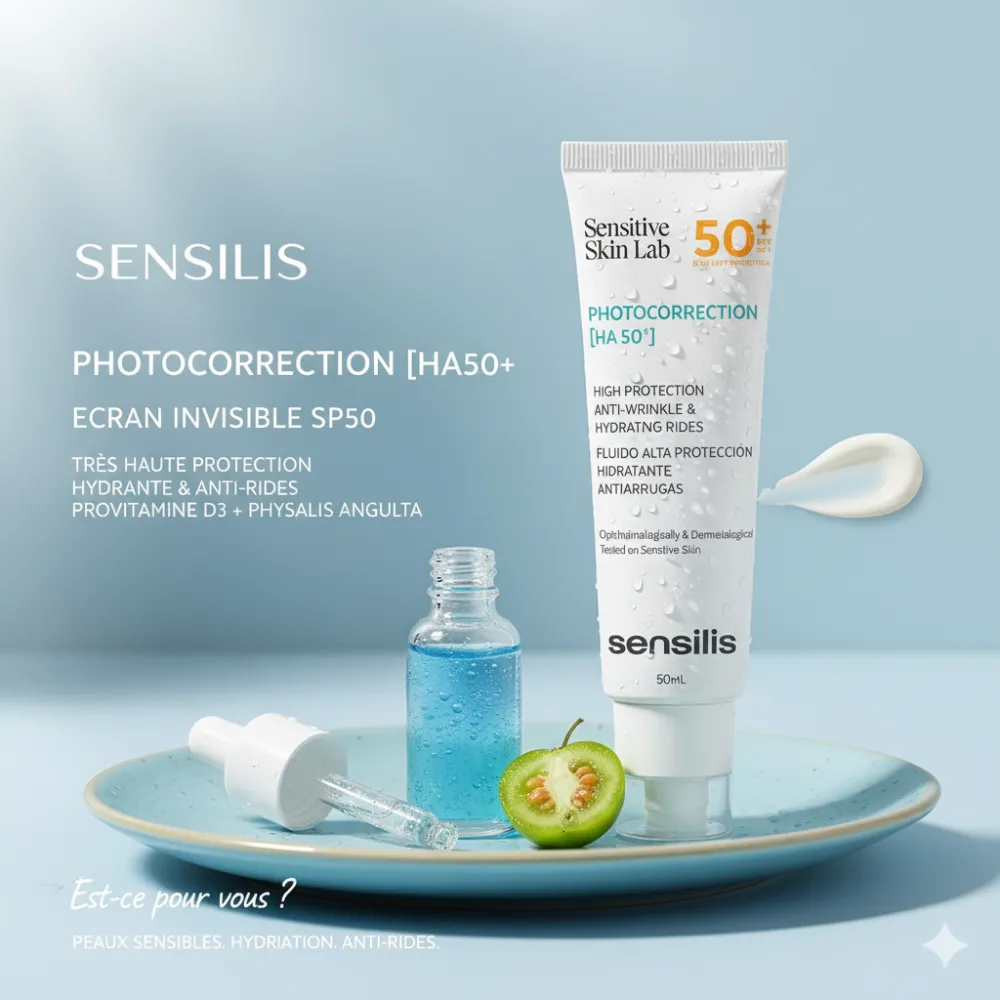 SENSILIS PHOTOCORRECTION [HA50+] ECRAN INVISIBLE SPF50 50ML