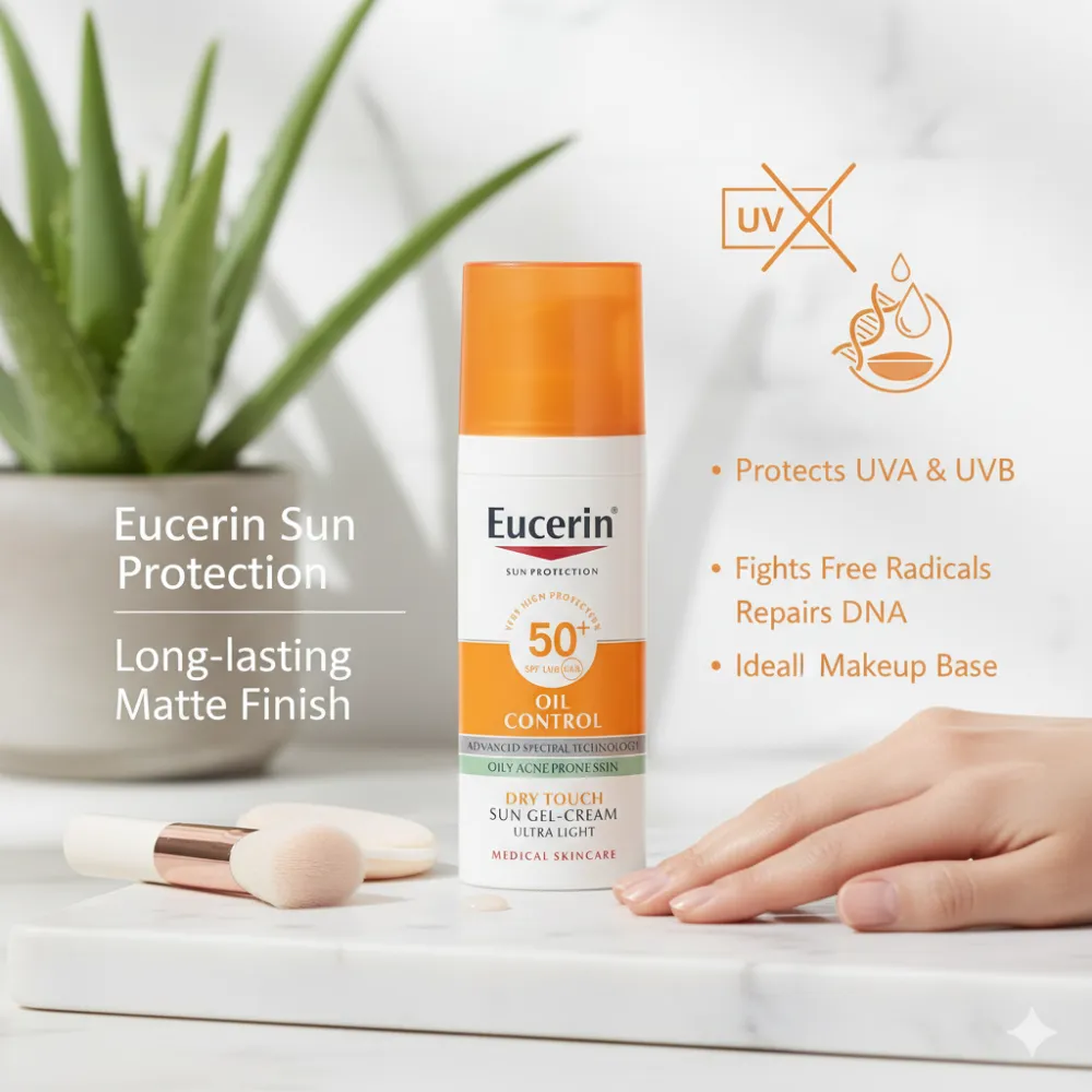 EUCERIN SUN PROTECTION OIL CONTROL GEL CREME SPF 50+ 50ML