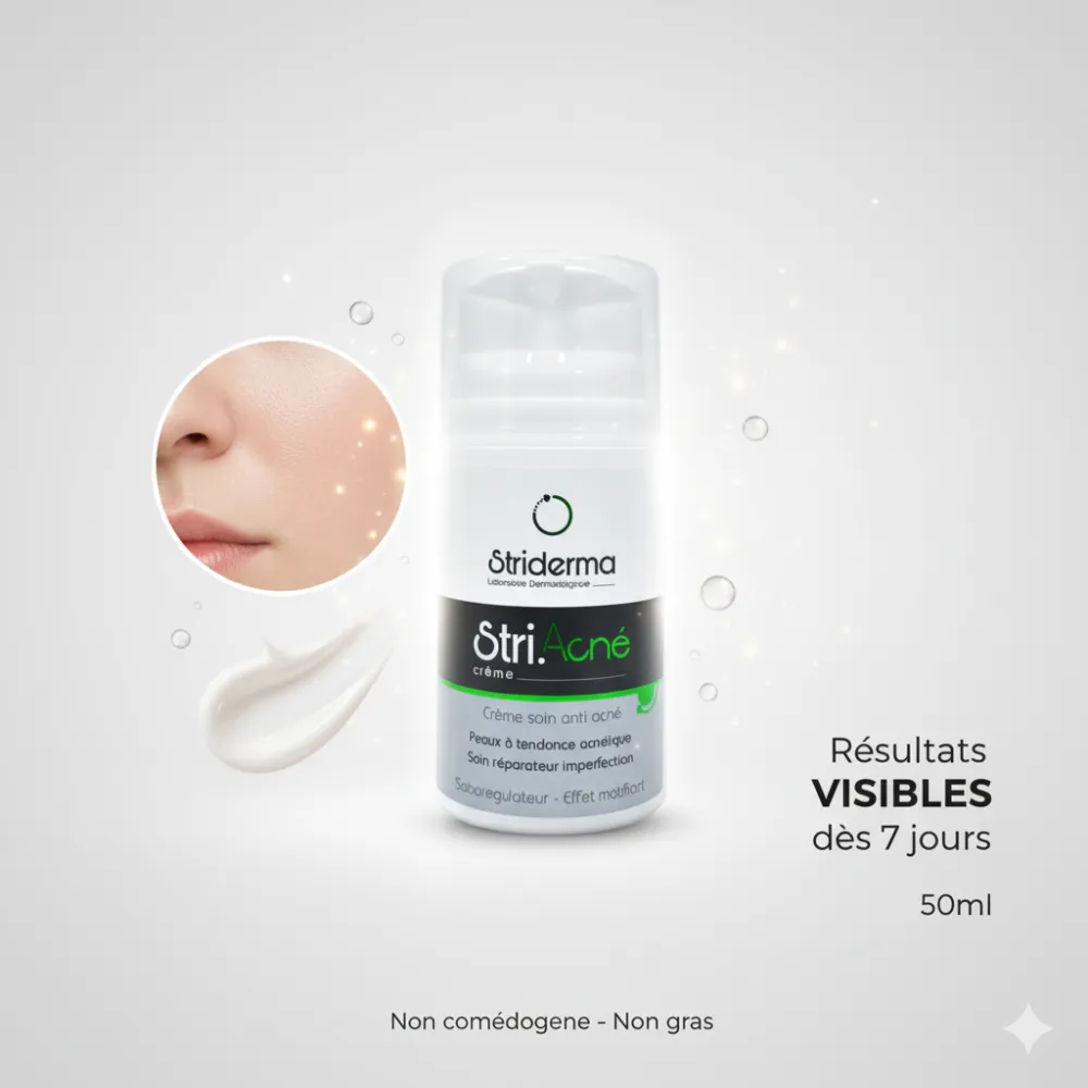 STRIDERMA STRIACNE Créme anti-acné ,50ml STRIDERMA STRIACNE Créme anti-acné ,50ml