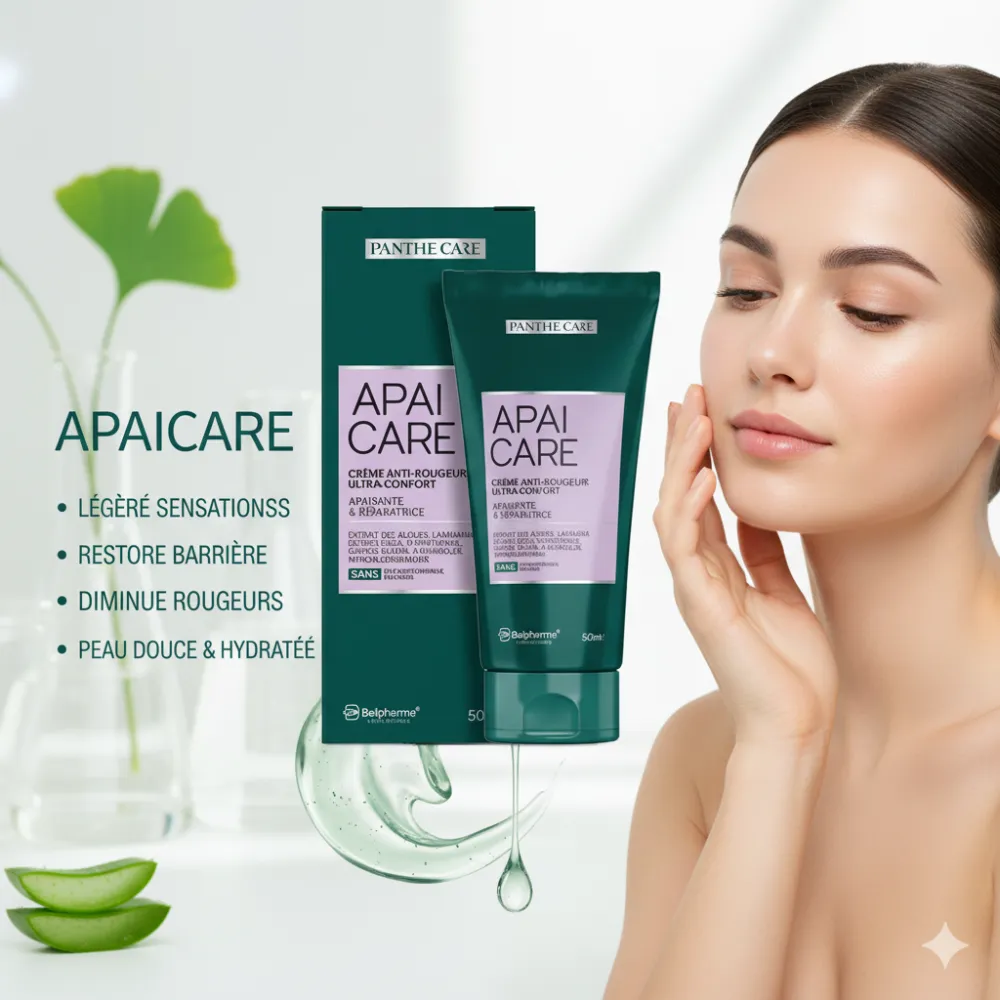 APAI CARE (Crème Anti-Rougeurs, Ultra-Confort)