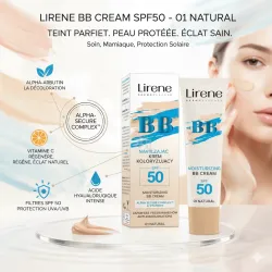 LIRENE BB CREAM SPF50 - 01 NATURAL