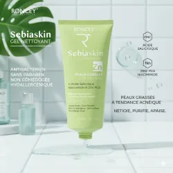 RONCEY SEBIASKIN GEL NETTOYANT PEAUX GRASSES 200ML