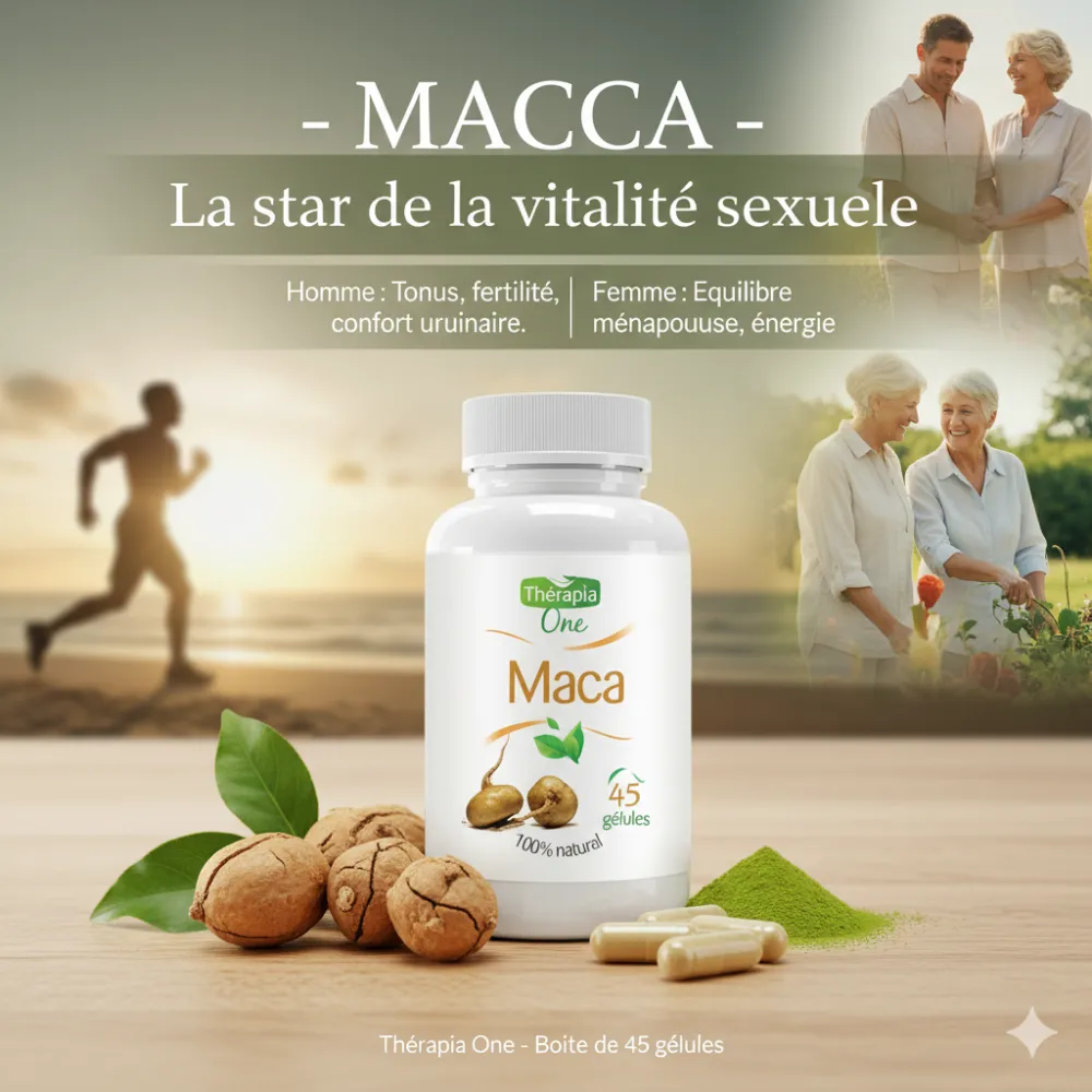 Maca, Boite de 45 gélules – Thérapia
