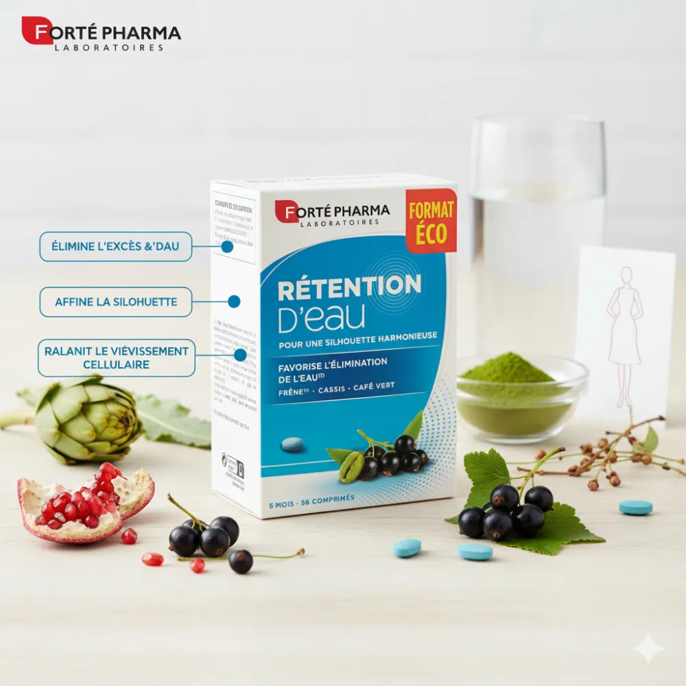 FORTE PHARMA RETENTION D'EAU 56 COMPRIMES FORTE PHARMA RETENTION D'EAU 56 COMPRIMES
