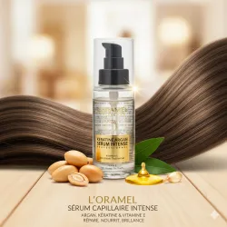 L'ORAMEL SÉRUM CAPILLAIRE INTENSE EN ARGAN KÉRATINE VITAMINE E 50ML
