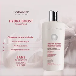L'ORAMEL HYDRA BOOST SHAMPOING SPÉCIAL POUR CHEVEUX SECS ET ABÎMÉS 300ML