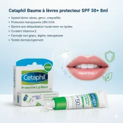 Cetaphil Baume à lèvres protecteur SPF 50+  8ml