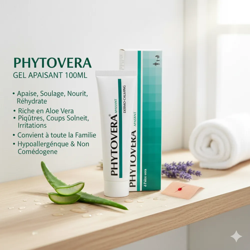 PHYTOVERA GEL APAISANT ANTI-ROUGEURS 100ML