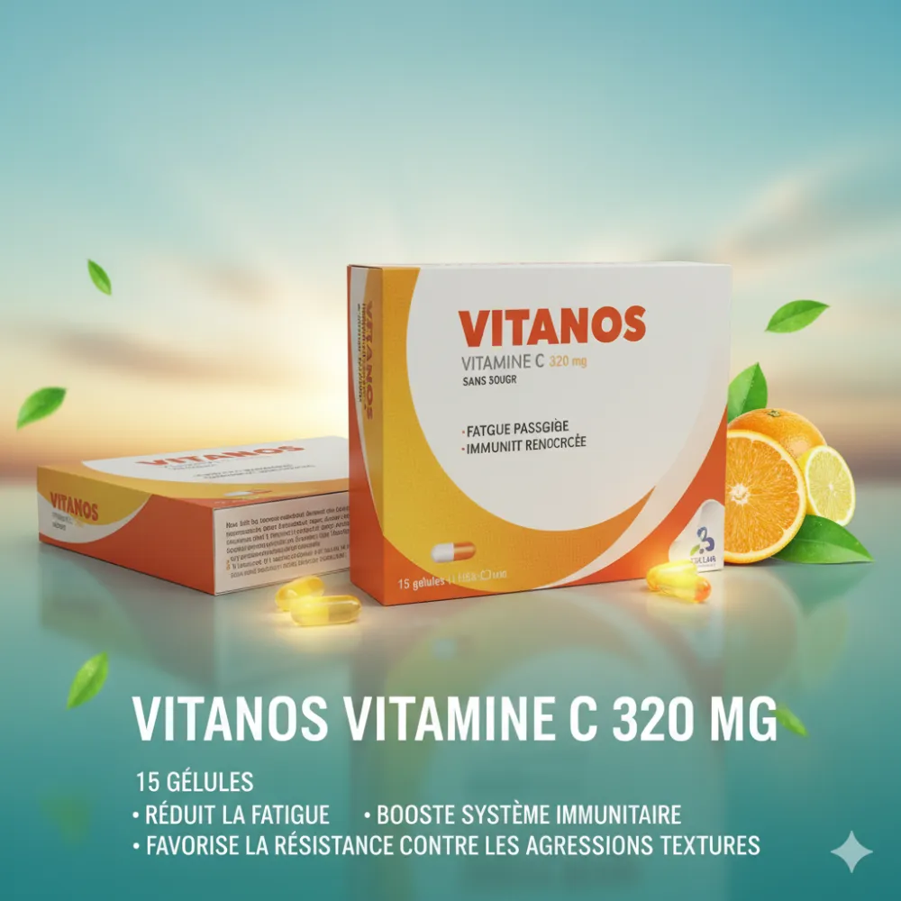 Vitanos vitamine C 320 mg - 15 gélules