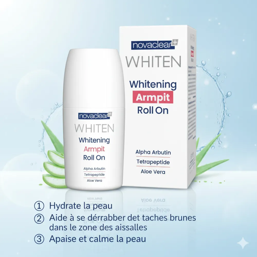 NOVACLEAR WHITENING ROLL ON ARMPIT 50 ML NOVACLEAR WHITENING ROLL ON ARMPIT 50 ML