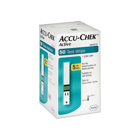 ACCU-CHEK Active BANDELETTES ,50 bandelettes