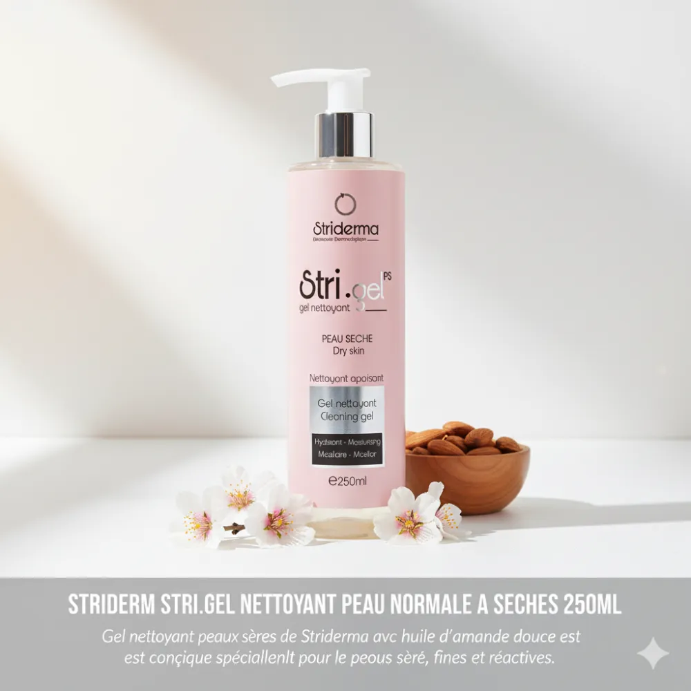 STRIDERMA STRI.GEL NETTOYANT PEAU NORMALE A SECHES 250ML STRIDERMA STRI.GEL NETTOYANT PEAU NORMALE A SECHES 250ML