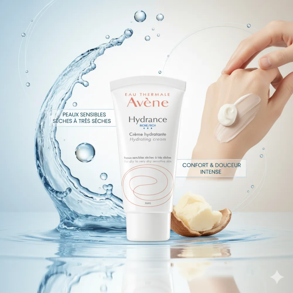 AVENE HYDRANCE RICHE CREME HYDRATANTE, 40ML AVENE HYDRANCE RICHE CREME HYDRATANTE, 40ML