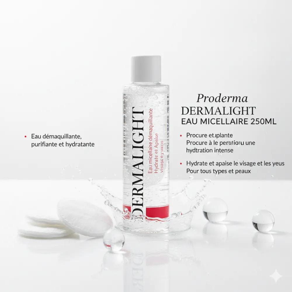 Proderma DERMALIGHT EAU MICELLAIRE 250ML